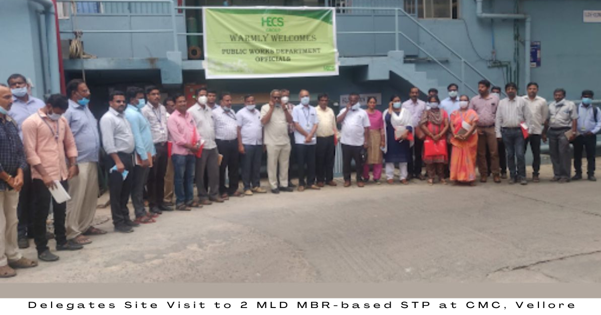 HECS Organizes' Technical Seminar on MBR-based STP & ETP for Hospitals' Jointly with PWD (Medical Division) & CMC Vellore